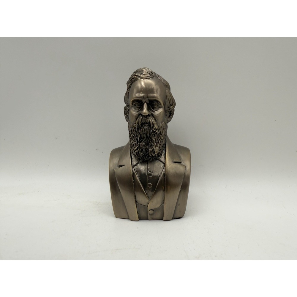 Rutherford B. Hayes Metal Bust Figurine -‎ 19th President
